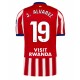 Atletico Madrid Julian Alvarez #19 Jalkapallovaatteet Kotipaita 2026-27 Lyhythihainen
